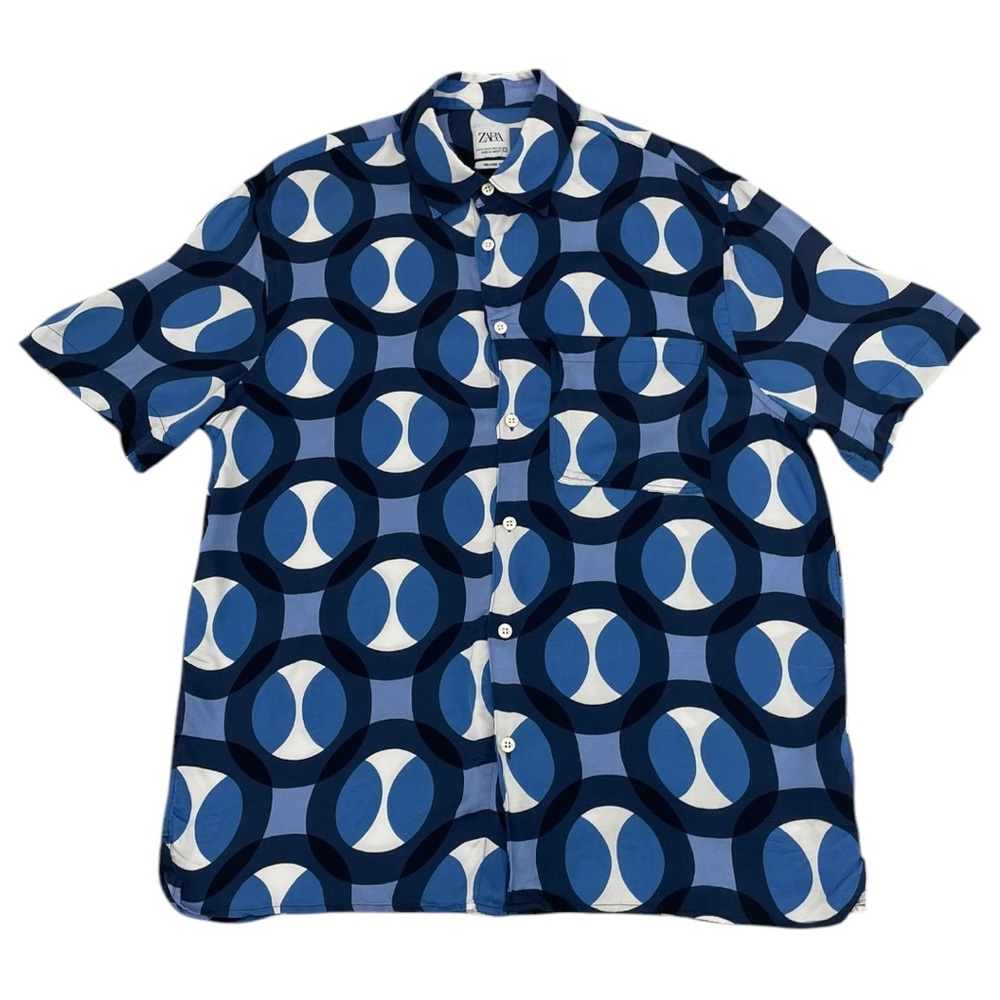 Relax Fit Zara Button Down Shirt (M)